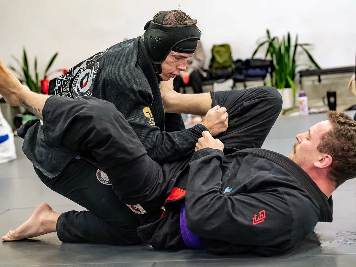 V1SION BJJ on the mats